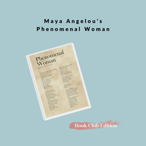 The phenomenal woman is me, and you